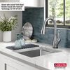 17&rdquo; Workstation Undermount Single Bowl 16 Gauge Stainless Steel&nbsp;Bar Prep Kitchen Sink with&nbsp;WorkFlow&trade; Ledge and Accessories